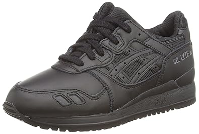asics gel lyte iii black black