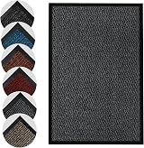 Homatz Door Mats Indoor Outdoor Heavy Duty Non Slip Rubber Back 40x60cm view 1