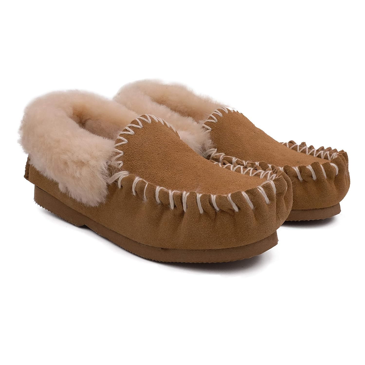 warm moccasins