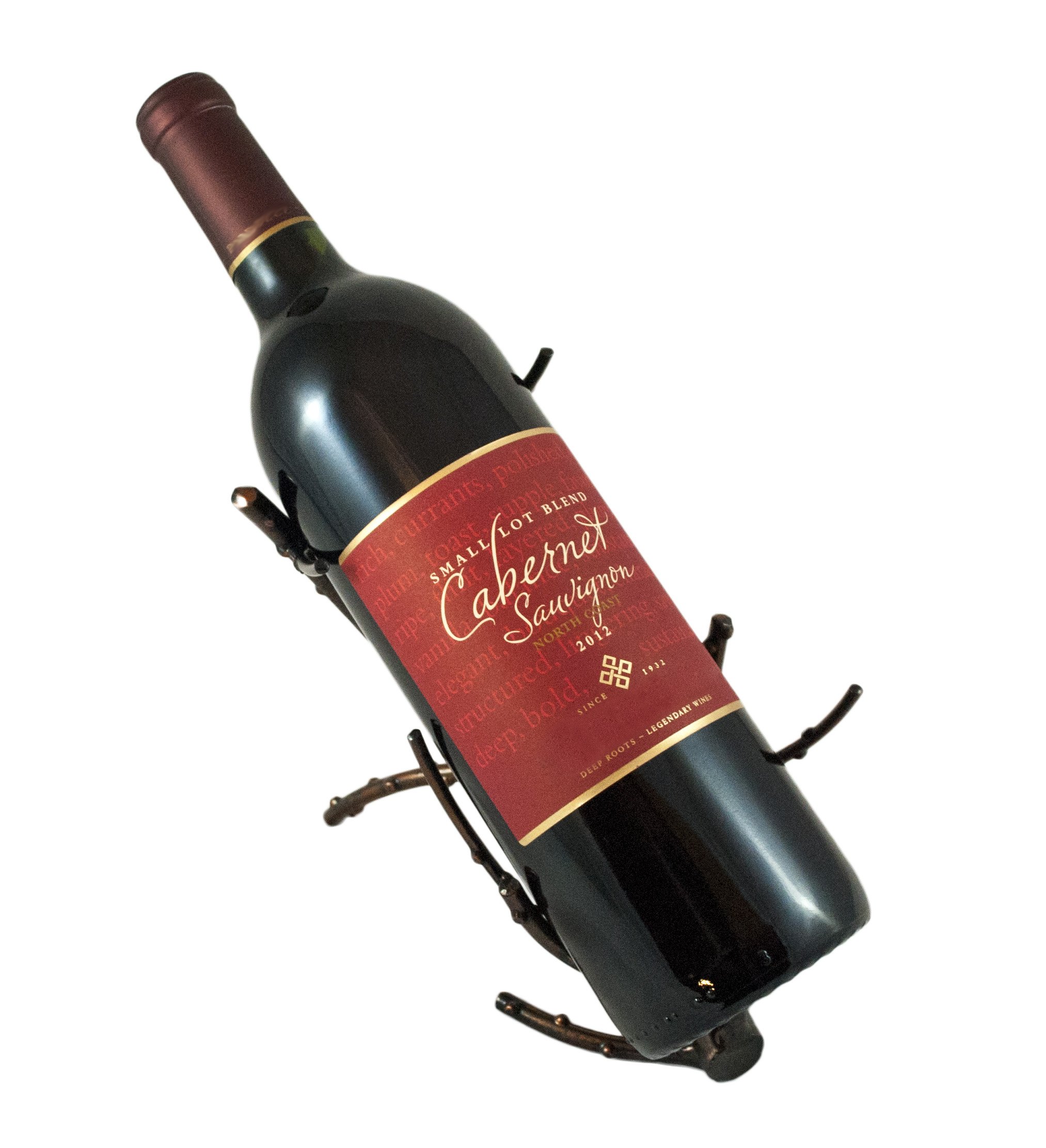 TheopWine Decorative Wine Bottle Holder, Wine Rack, and Wine Accessory