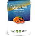 Papaya Seeds, Dried Whole Seeds, 1 oz (28 g), Raw, Natural (1 ounce (28 grams))