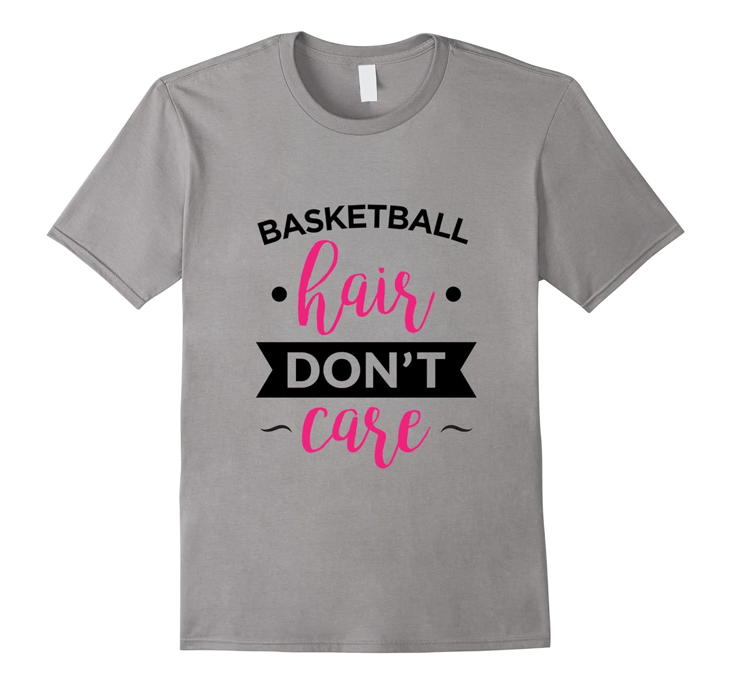 Girls Basketball Shirt, Basketball Hair Don't Care Gift-ANZ