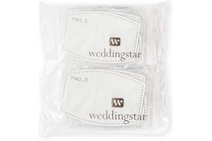 Weddingstar Kid's PM 2.5 Disposable Mask Filters 5-Layer Carbon Technology - 50 Pack