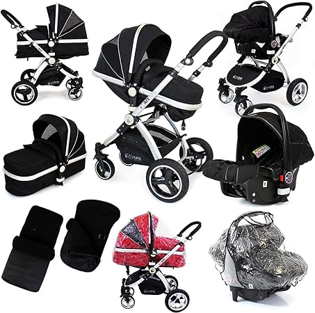 isafe 3 in 1 pram