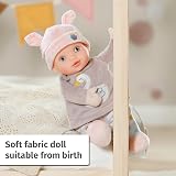 Baby Annabell Sweetie Mauve 30cm Soft Body Doll with Rattle from Birth view 2