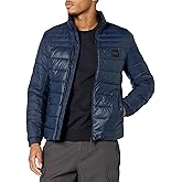BOSS mens Lightweight Nylon Insulated Puffer Jacket