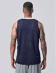 Liberty Imports Reversible Men's Mesh Athletic
