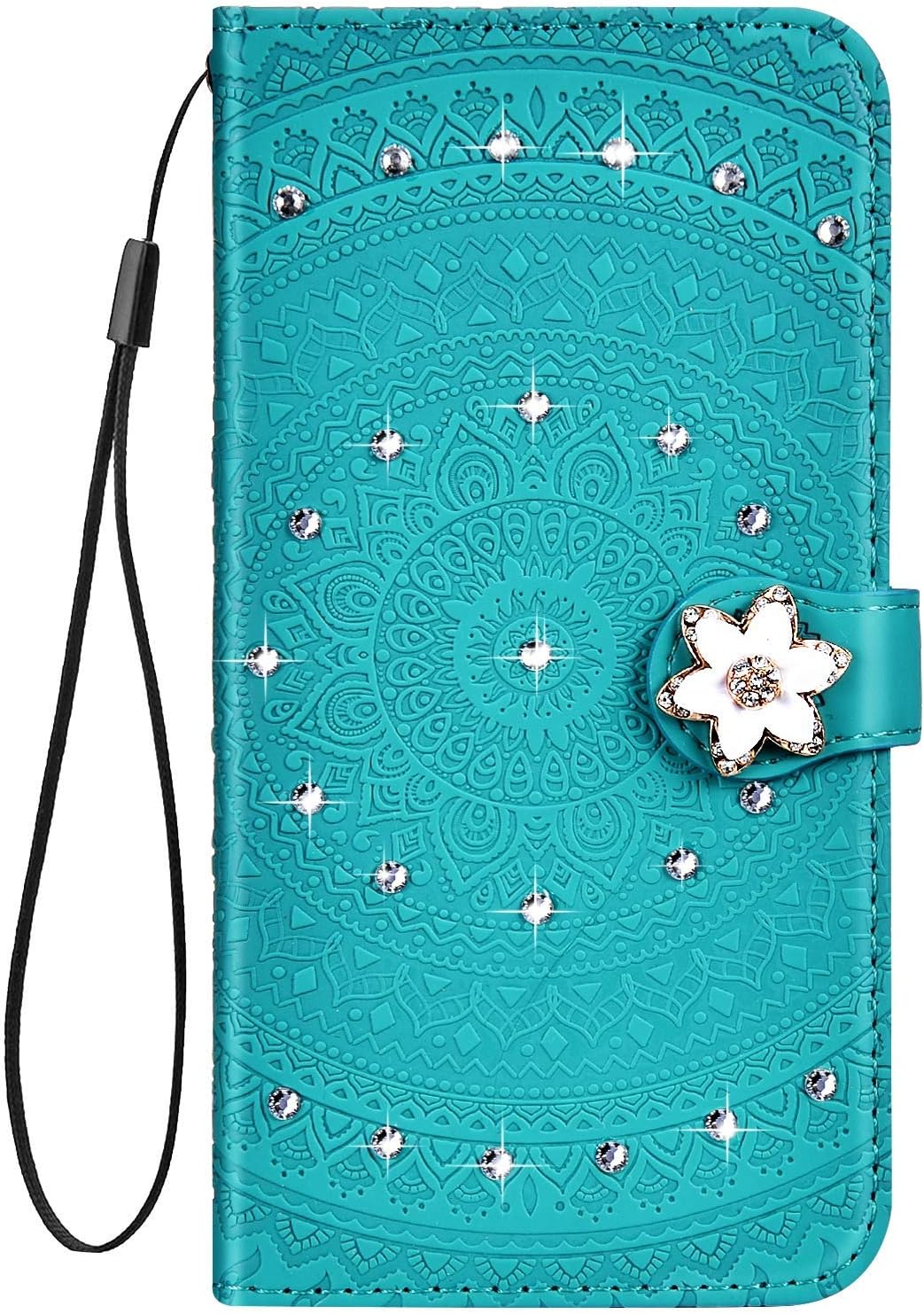 Uposao Compatibile con 5S/SE - Cover a portafoglio con