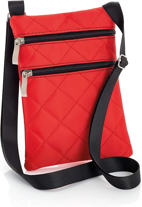 red side purse