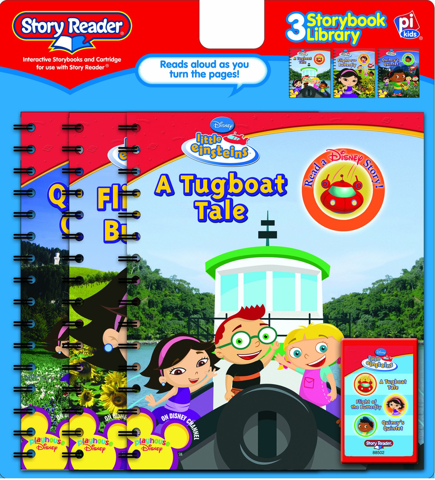 Story Reader Little Einsteins 3 Storybook Library Editors Of Publications International Ltd Amazon Com Books