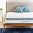 Linenspa 8 Inch Memory Foam and Innerspring Hybrid Mattress - Twin