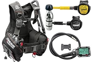 CRESSI Scuba Diving Package for Passionate Divers - All Equipment Needed for Start - Start-er Pro Pack: Made in Italy, Quality Since 1946