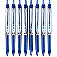 Pilot Precise V7 RT Refillable & Retractable Liquid Ink Rolling Ball Pens, Fine Point (0.7 mm) Blue, 8-Pack