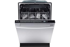 Dishwasher, Kalamera 24 inch Built in Dishwacher with 14 Place Settings, 6 Wash Cycles and 4 Temperature Option, Energy Save with Low Water Consumption and Quiet Operation - Stainless Steel