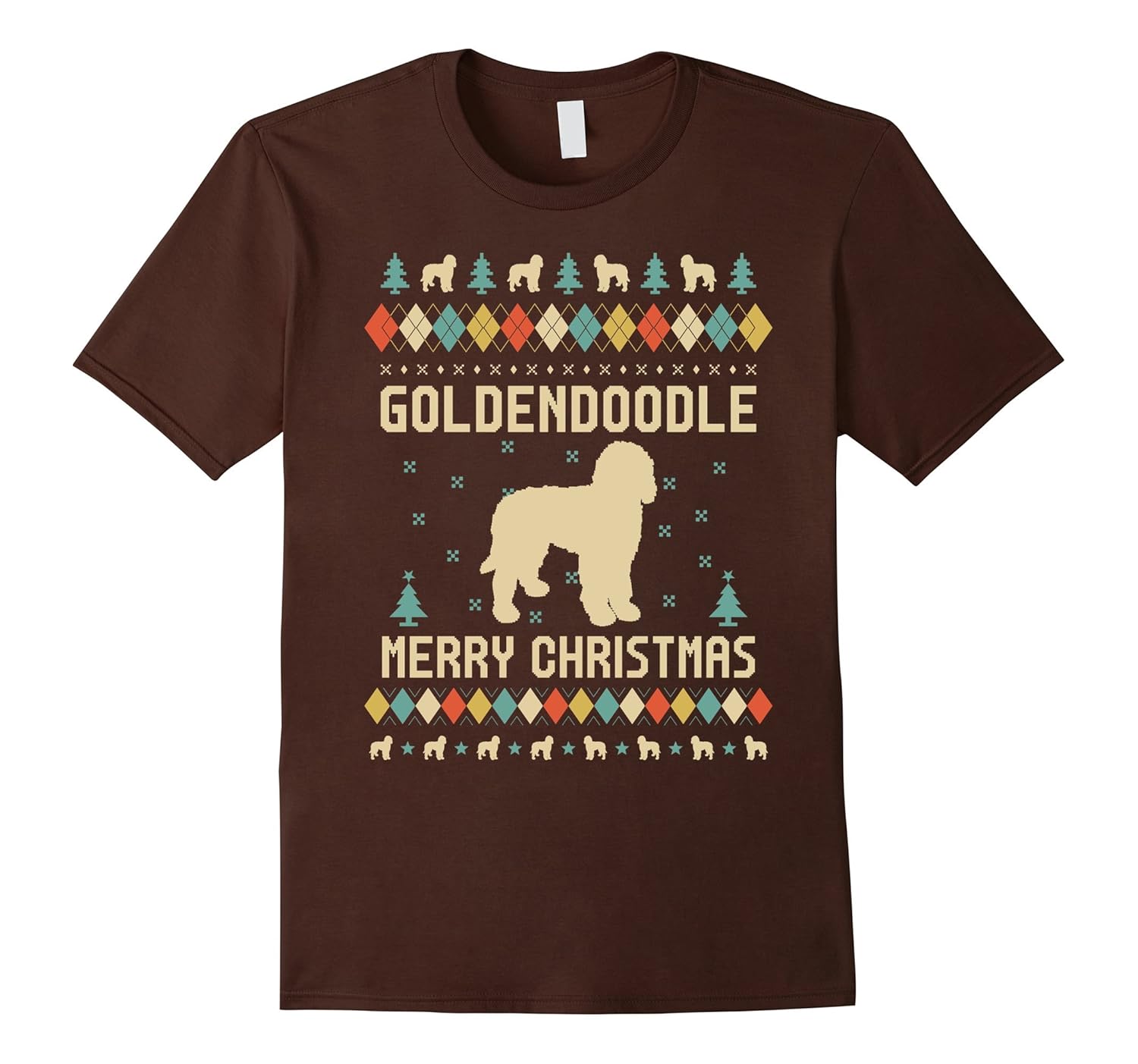 goldendoodle ugly christmas sweater