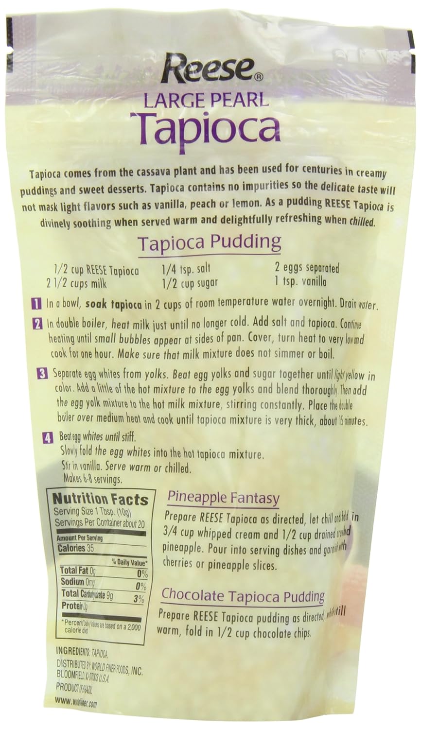 Reese Tapioca Recipe Dandk Organizer