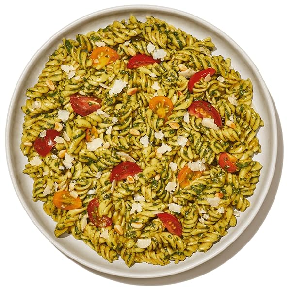 BANZA ROTINI PASTA FROM CHICKPEAS – GLUTEN FREE, HIGH PROTEIN, AND LOWER CARB PROTEIN ROTINI CHICKPEA PASTA – 8OZ