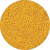 Yholin 10000pcs Dark Yellow Glass Seed Beads Bulk, 2mm 12/0 Tiny Small Waist Spacer Seed Beads for Bracelets, Necklace, Jewelry Making DIY Craft Projects with Tweezers