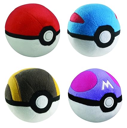 pokemon ball plush