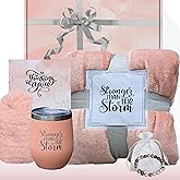 Get Well Soon Gift Basket For Women | Care Package W/snacks & Greeting Card, After-surgery Hospital Recovery Variety Gift, Cancer, Injury | Feel Better Soon, Speedy Recovery Encouragement Gift - View #3