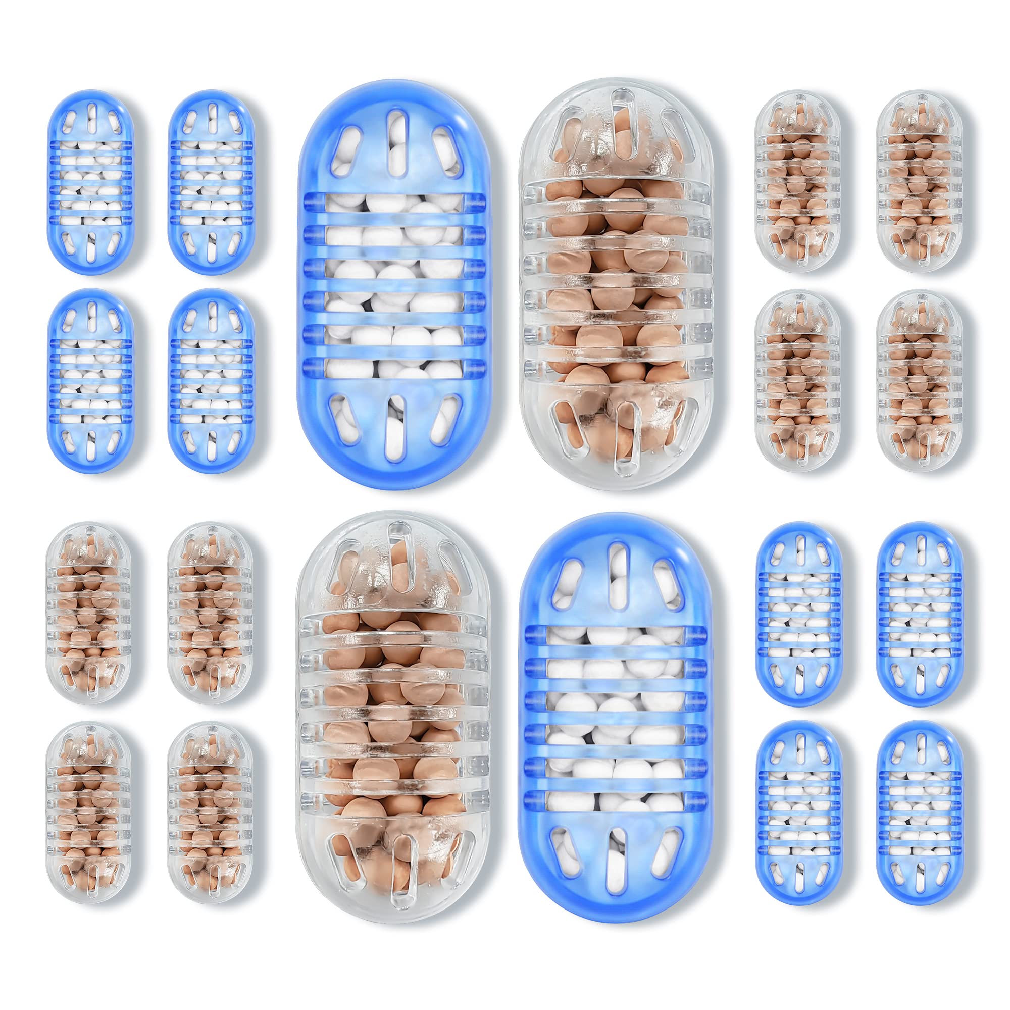 Photo 1 of [2025 VER] 20X Humidifier Cleaner, Demineralization Cartridge for Humidifier Compatible with Protec Demineralization Cleaning Ball, Homedics Humidifiers Filter Replacement & Humid Clean Cartridge