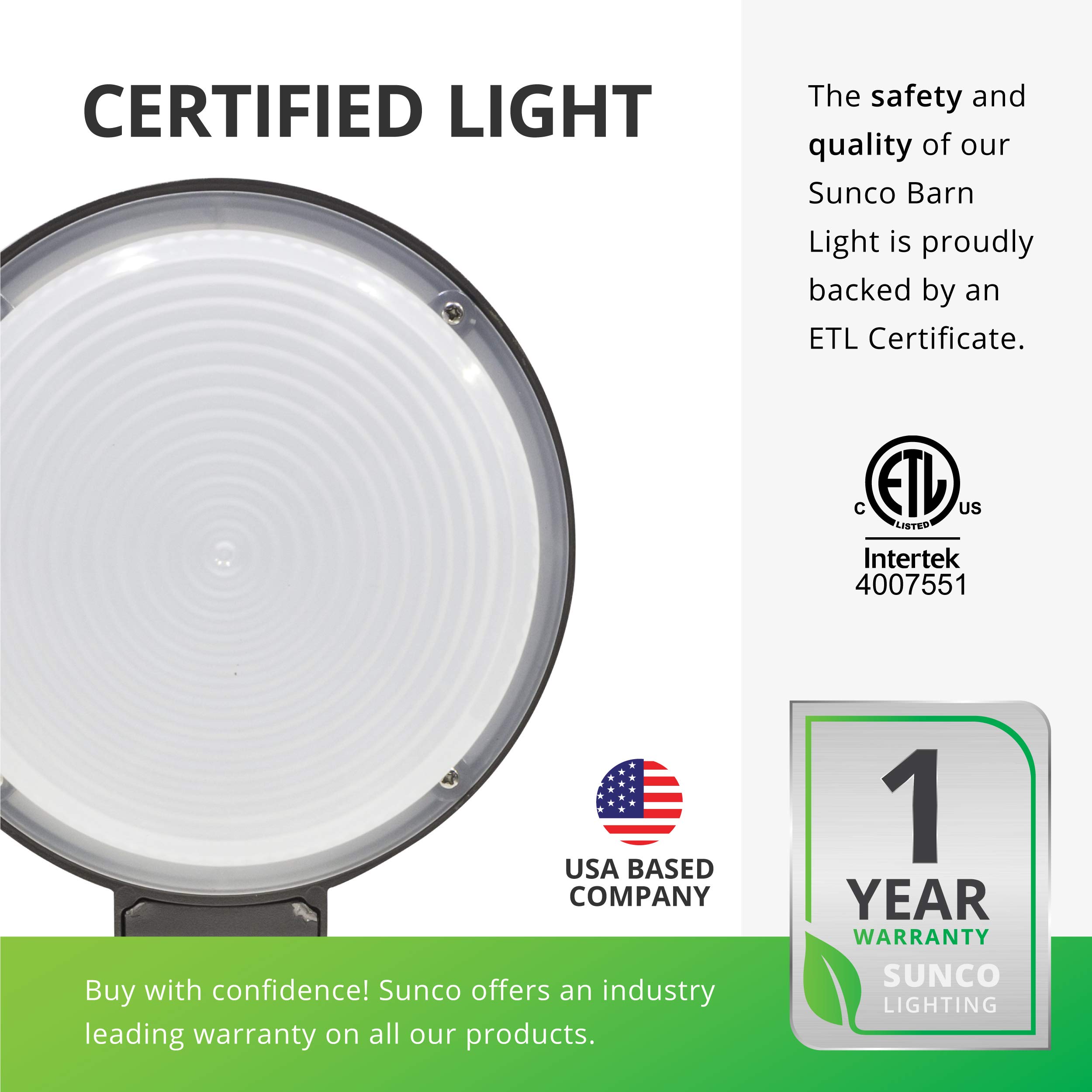 Amazon Com Sunco Lighting Barn Lights