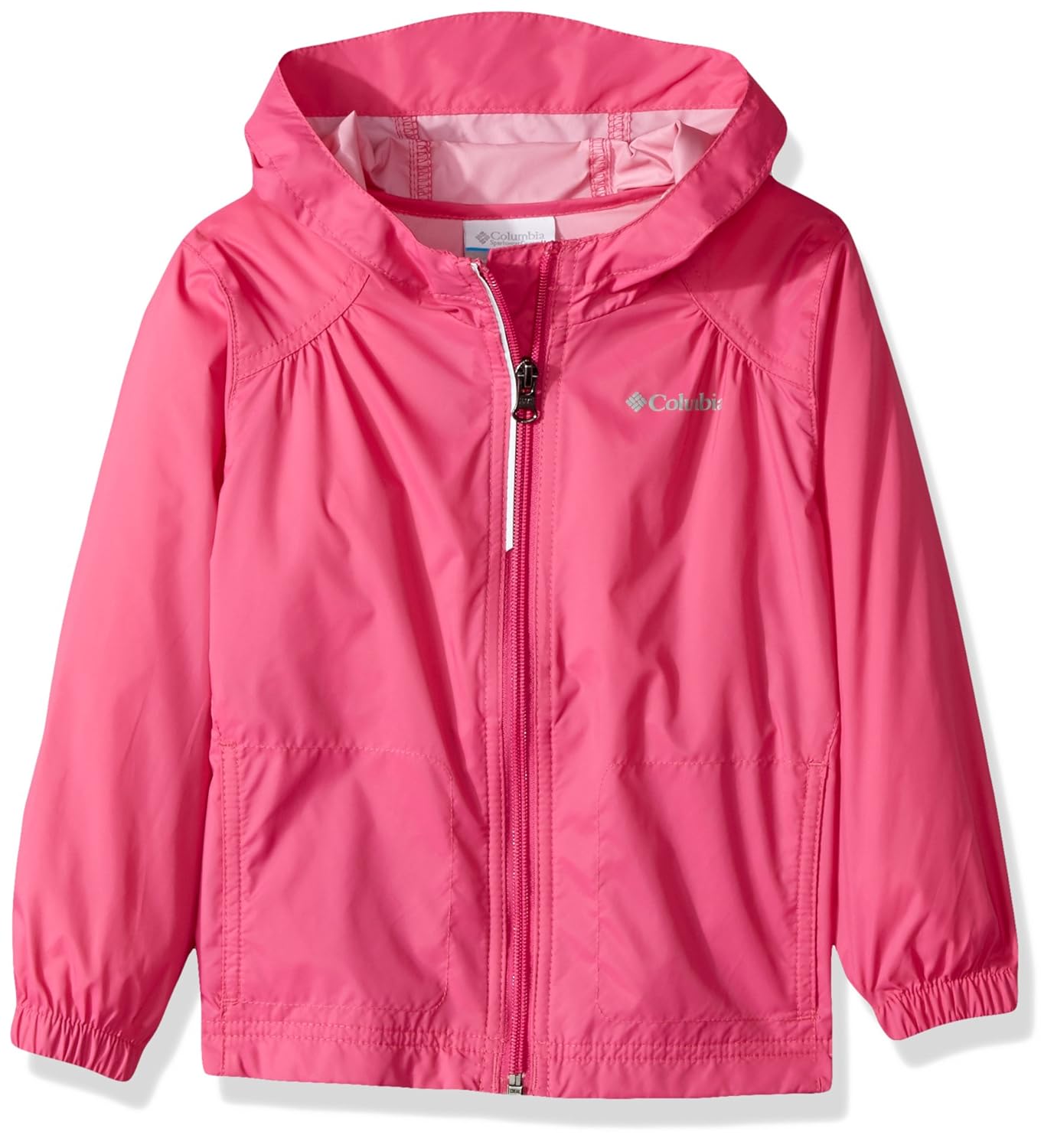 columbia rain jacket pink