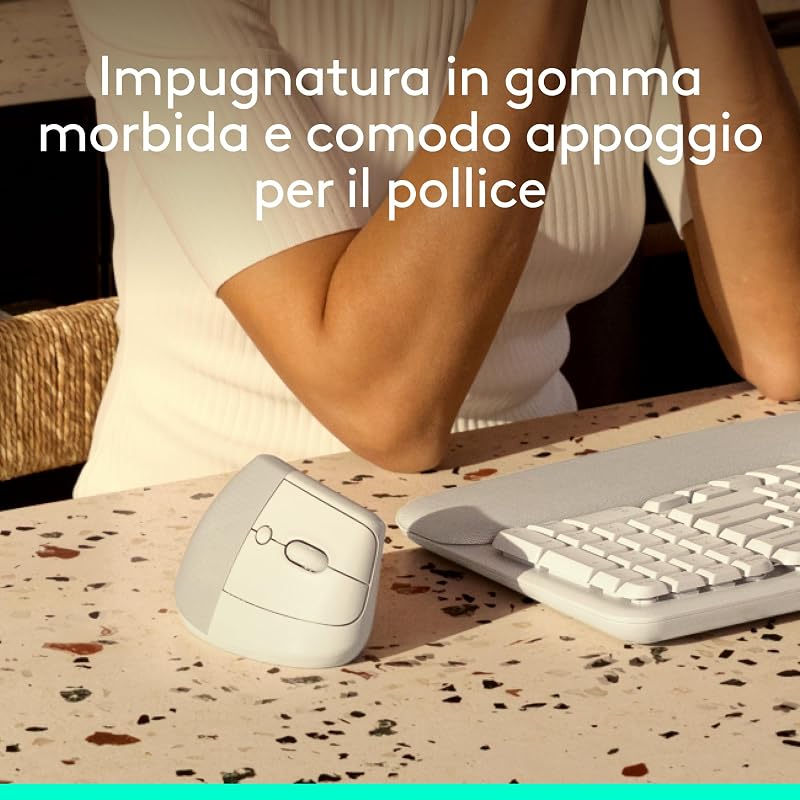 Lift Mouse Ergonomico Verticale
