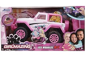 JADA Toys - Girlmazing 1:16 Scale RC Jeep, Exclusive Star Deco Small