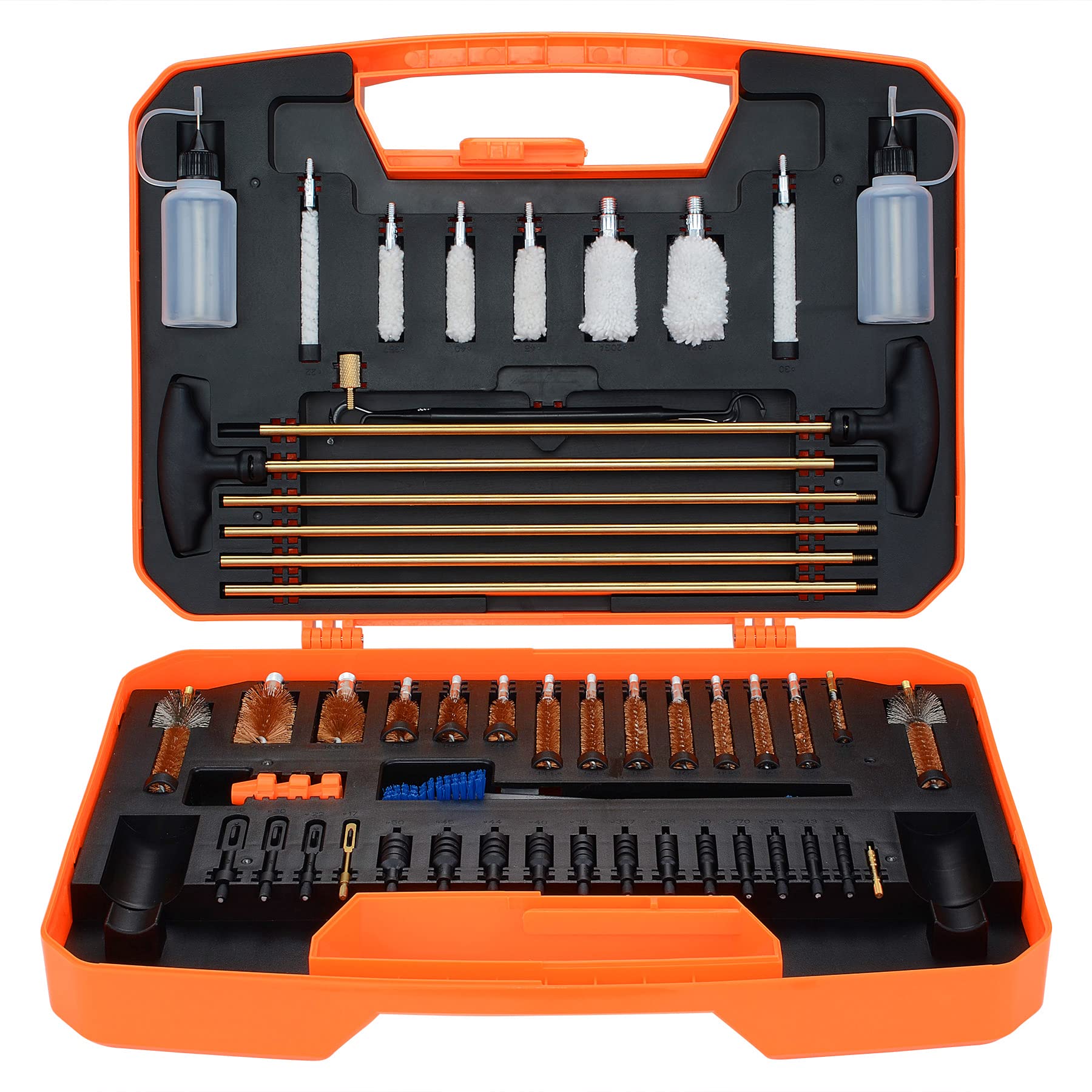thumbnail image 2 of Elite Gun Cleaning Kit – Fits .22, .357/9MM, .30, .40, .45, .243, .270, 12GA, 20GA 2 of 4