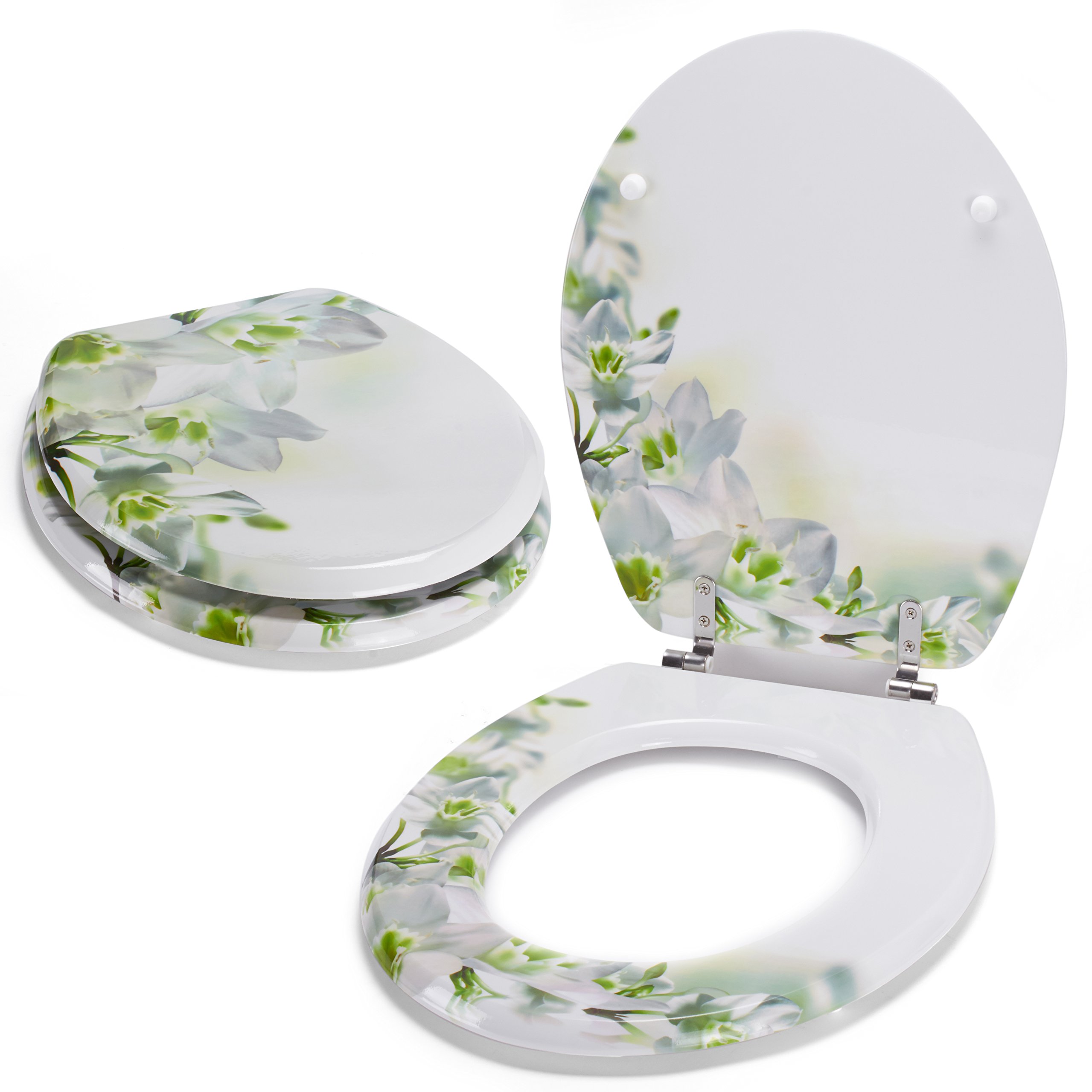 MSV "Sofaรฏa Toilet Seat, Black โ image 1