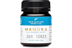 New Zealand Honey Co. Raw Manuka Honey UMF 26+ | MGO 1282+, UMF Certified /4.4oz