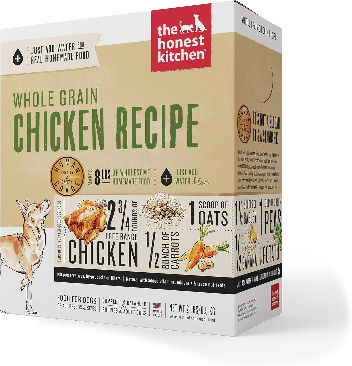 honest kitchen whole grain chicken