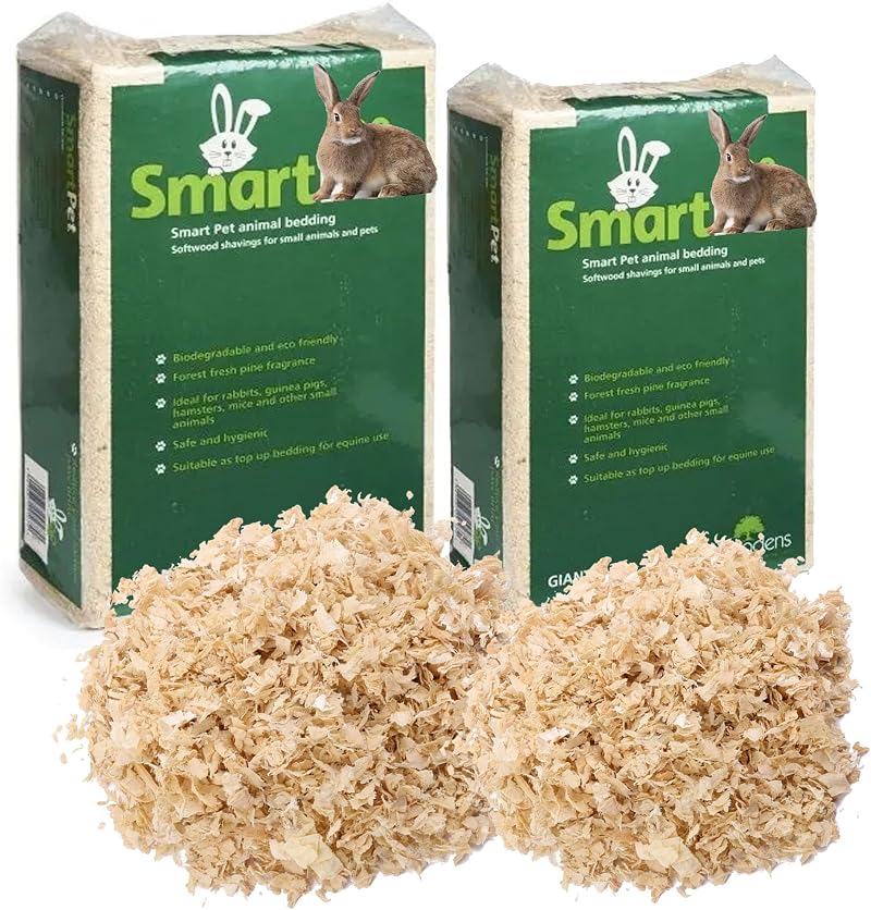 Storm Trading Group Wood Shavings Pet Bedding 4 KG 3 Bags Super Absorbent