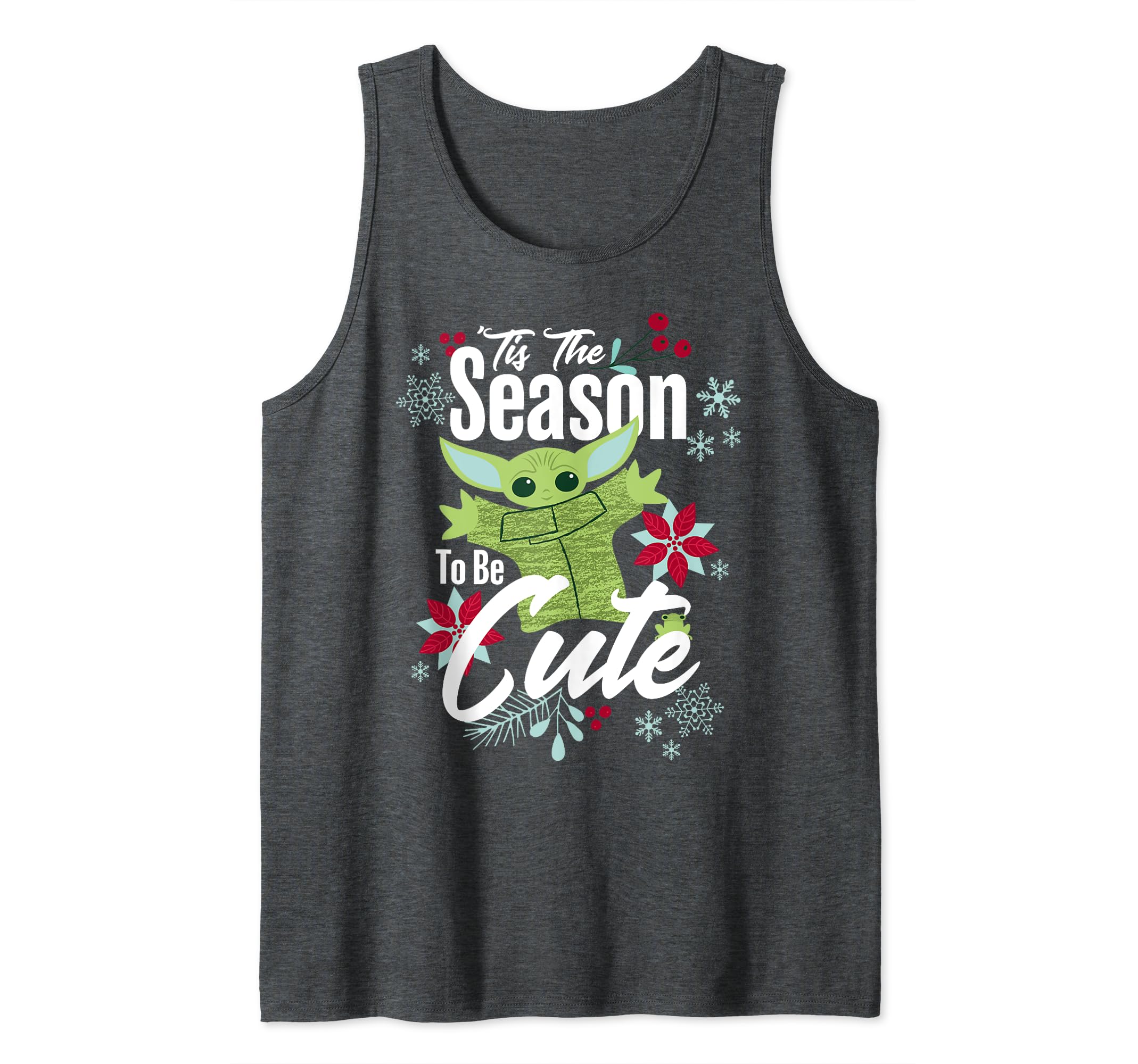 Star Wars The Mandalorian Christmas The Season To Be Cute Tank Top