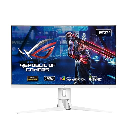 27 Inch Asus Extreme Low Motion Blur Sync ASUS ROG Strix XG27AQ-W