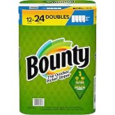 Bounty White Full Sheet Paper Towels, 12 Double Rolls