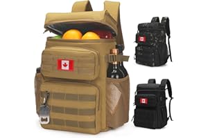 Tactical Backpack Cooler,Soft Lightweight Leakproof Cooler Backpack,Insulated Cooler Bag,Portable Soft Cooler Bag Waterproof 