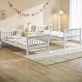 Vida Designs Milan Bunk Bed Complete White No Mattress view 4