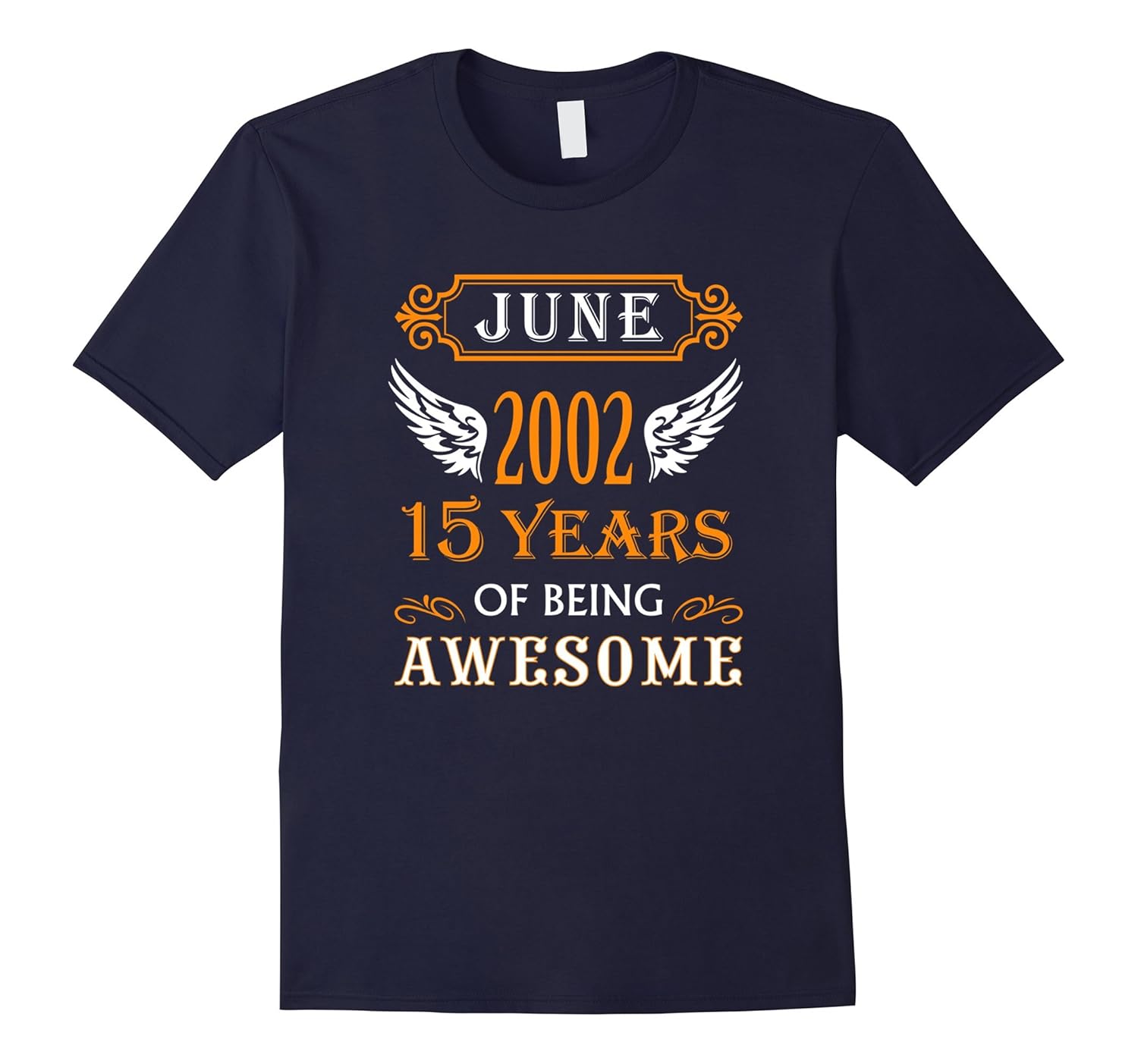 June Birthday Gift Shirt for 15 Year olds Born in 2002 Teen