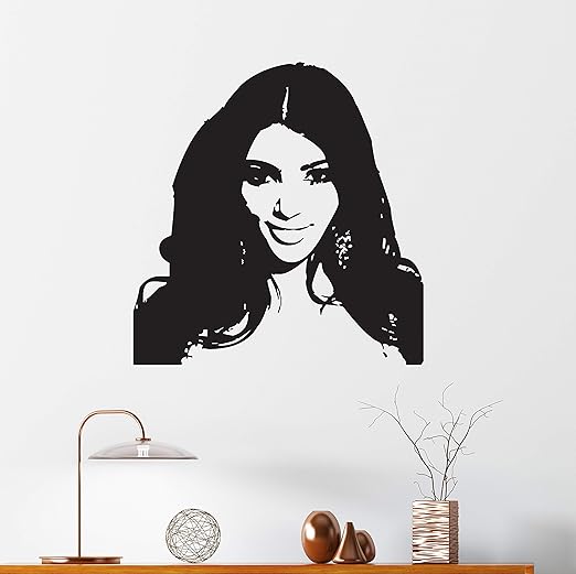 Amazon Com Kim Kardashian Wall Decal American Media Personality