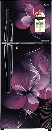 LG 260 L 3 Star Frost Free Double Door Refrigerator(GL-C292RPDU.APDZEBN, Purple Dazzle, Inverter Compressor)