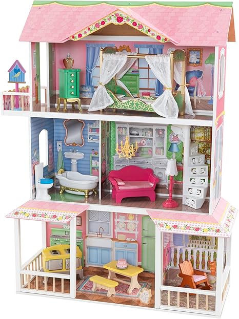 kidkraft savannah dollhouse with furniture