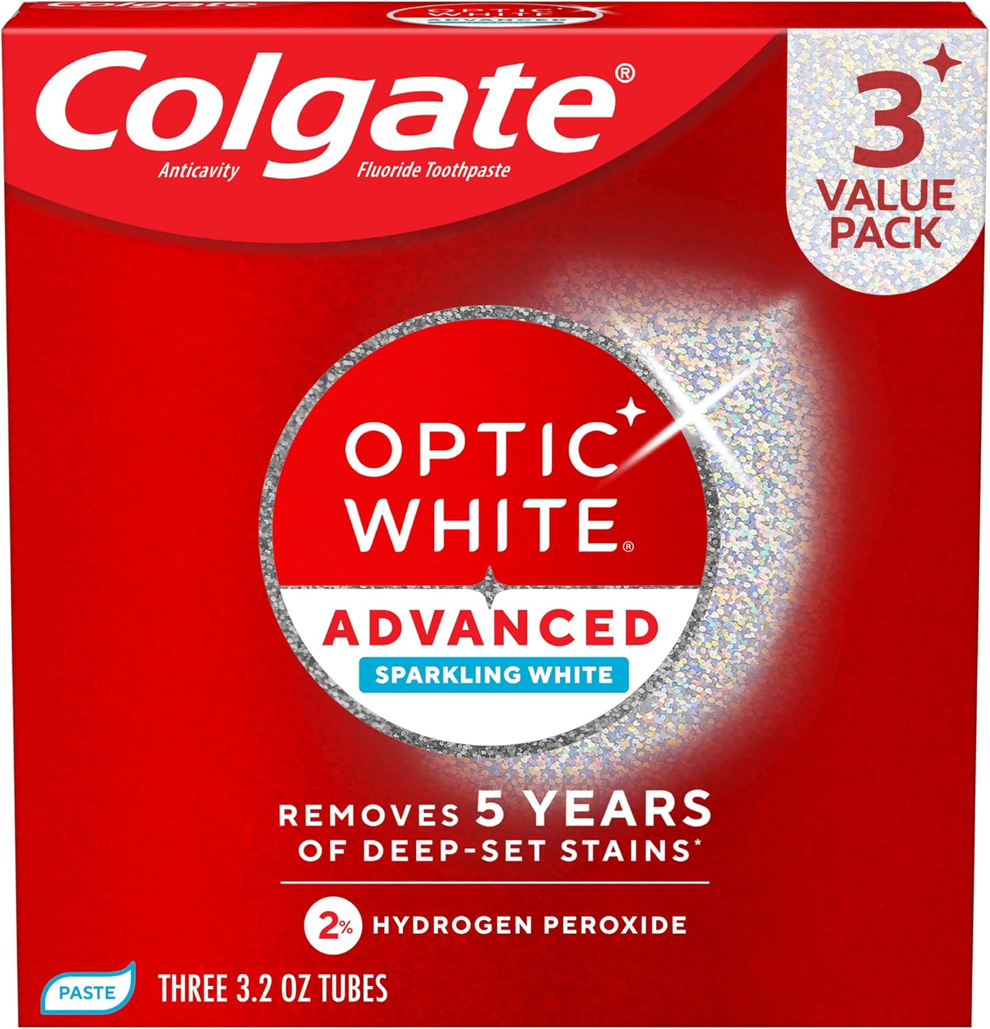 Colgate Optic White: Advanced Whitening, Enamel-Safe Brilliance