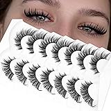 Fox Eye Lashes Wispy Strip False Eyelashes Cat 3D