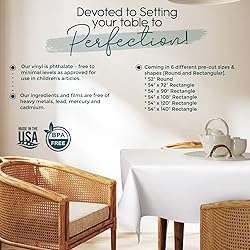 tablecloths by design Premium Table Pad Protector