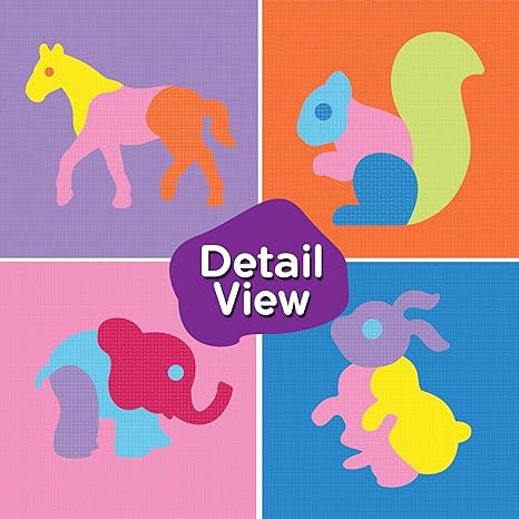 Unimats Floor Mats - Pictured Animals (Multicolor)