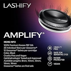 Lashify Amplify 8mm Gossamer Eyelash Extensions