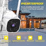 Septekon 2K Outdoor Security Camera WiFi IP66 Night Vision AI Motion 2-Way Audio view 5