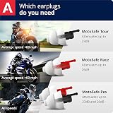 Alpine MotoSafe Pro Motorcycle Reusable Earplugs Ultra Soft Filters 2 Pairs view 2